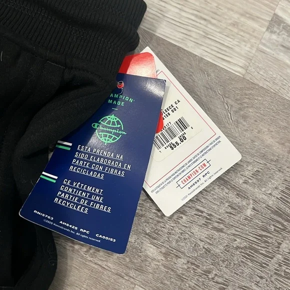 Champion Campus Eco Fleece Pants Size S NWT - Picture 4 of 6